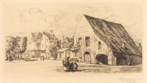 Provins (Seine et Marne) by Auguste Lepere