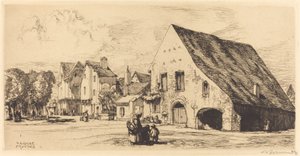 Provins (Seine et Marne) by Auguste Lepere