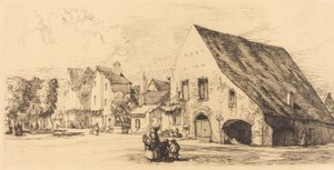 Provins Seine et Marne by Auguste Lepere