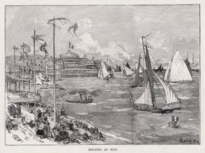 Regatta at Nice by Auguste Lepere