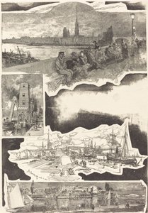 Rouen by Auguste Lepere