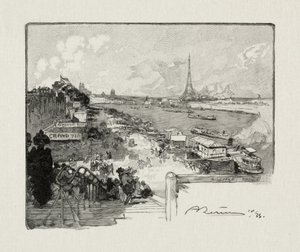 The Point-du-Jour by Auguste Louis Lepère