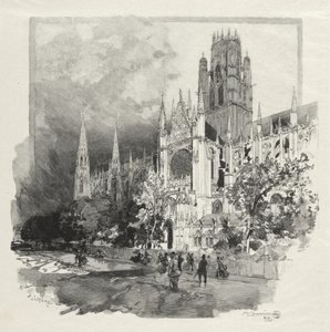 Rouen Illustrated: Church of Saint Ouen