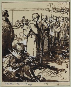 Battle of Tannenberg by Auguste Louis Lepère
