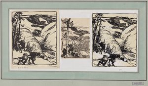 In the Vosges by Auguste Louis Lepère