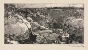 Fontainebleau Forest: The Cirque of Long-Rocher