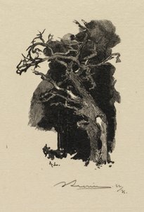 Fontainebleau Forest: The Raging One by Auguste Louis Lepère