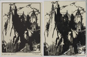 Feudal Germany by Auguste Louis Lepère