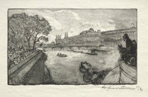 The Louvre, View from the Pont Neuf