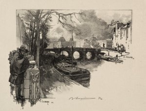 Small Arm of the Seine at Pont Neuf