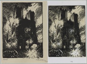Reims by Auguste Louis Lepère