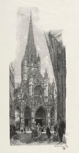 Rouen Illustré: Eglise Saint Maclou by Auguste Louis Lepère