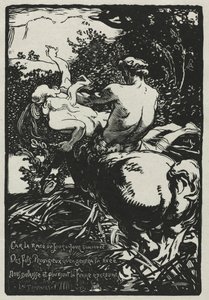 The Centaur by Auguste Louis Lepère