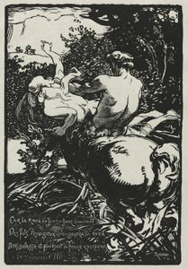The Centaur by Auguste Louis Lepère