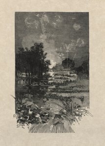 The Festival for the Victims of Duty by Auguste Louis Lepère