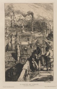 The Gobelin Quarter by Auguste Louis Lepère