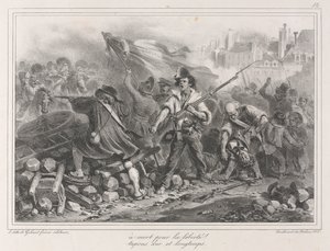 Album of 1831: Freedom or death! by Auguste Raffet