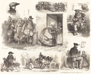 Eight Vignettes of Genre Incidents by Auguste Raffet