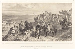 The Arabs Signal the Approach of the French Army