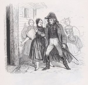 The Exiled from The Complete Works of Béranger by Auguste Raffet