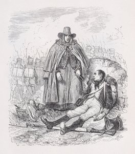 The Vivandière from The Complete Works of Béranger by Auguste Raffet