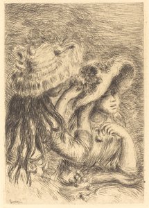 The Hat Pin by Auguste Renoir
