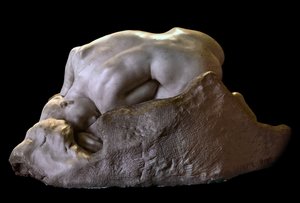 Danaide. Sculpture by Auguste Rodin (1840-1917) 19th century