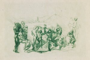 The Round by Auguste Rodin