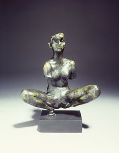 Large Seated Bather