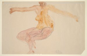 Nude Dancing by Auguste Rodin