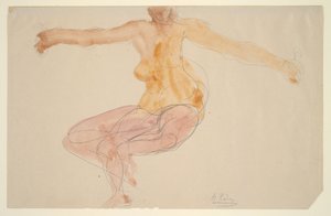 Nude Dancing by Auguste Rodin