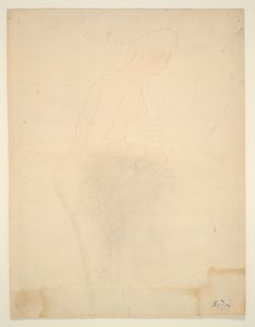 Nude Standing, Right Profile