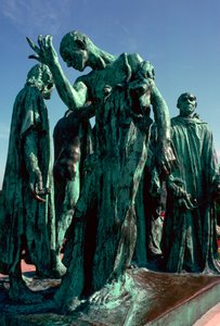 Statue of the Burghers of Calais by Auguste Rodin