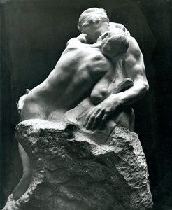 The Kiss by Auguste Rodin