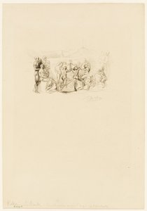 The Round by Auguste Rodin