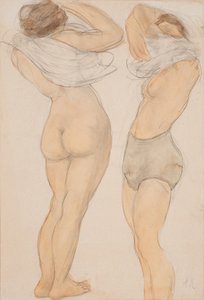 Two Figures by Auguste Rodin