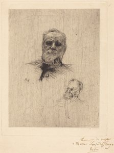 Victor Hugo, Front View by Auguste Rodin