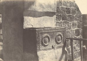 Jerusalem. Jewish Sarcophagus by Auguste Salzmann