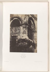 Chapel of the Church of the Holy Sepulchre, Jerusalem by Auguste Salzmann