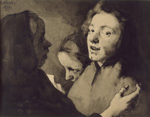 Conversation Piece: Three Heads, 1872