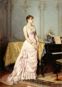 Portrait of the Opera Singer Rose Caron by Auguste Toulmouche