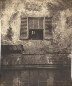 Auguste Vacquerie at a Window, Marine Terrace by Auguste Vacquerie
