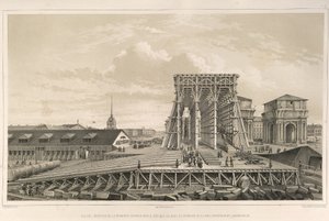 The First Column on the Construction from: The Construction of the Saint Isaac
