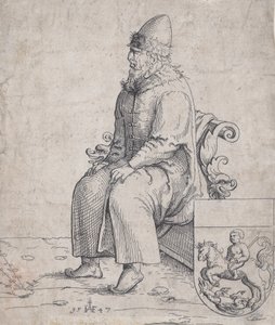 Basil Basilius, Grand Duke of Russia, 1547 by Augustin Hirschvogel