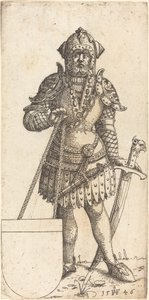 Ludwig II, King of Hungary by Augustin Hirschvogel