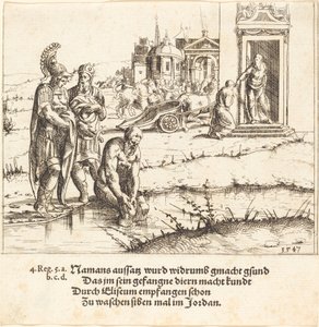 Naaman is Cured of Leprosy, 1547