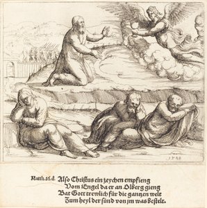 The Agony in the Garden, 1548 by Augustin Hirschvogel