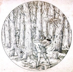 The Chase, c. 1513-1553 by Augustin Hirschvogel