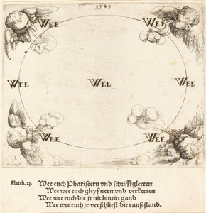 Woe is Pronounced on Covetousness by Augustin Hirschvogel
