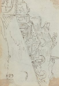 Ancient Ruins on the Bank of the Tiber